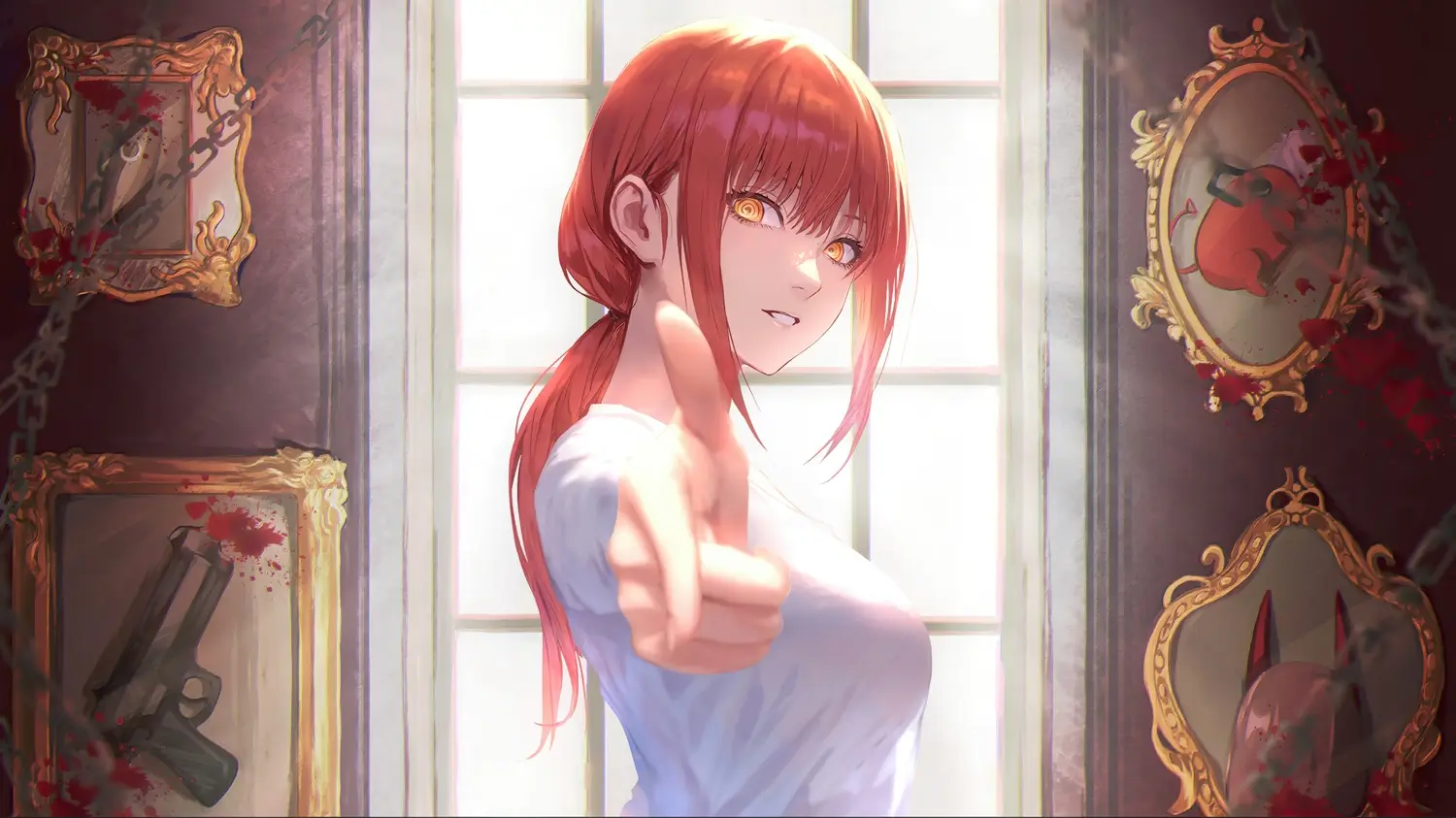 图片[3]-玛奇玛小姐来了！电锯人高清壁纸免费分享