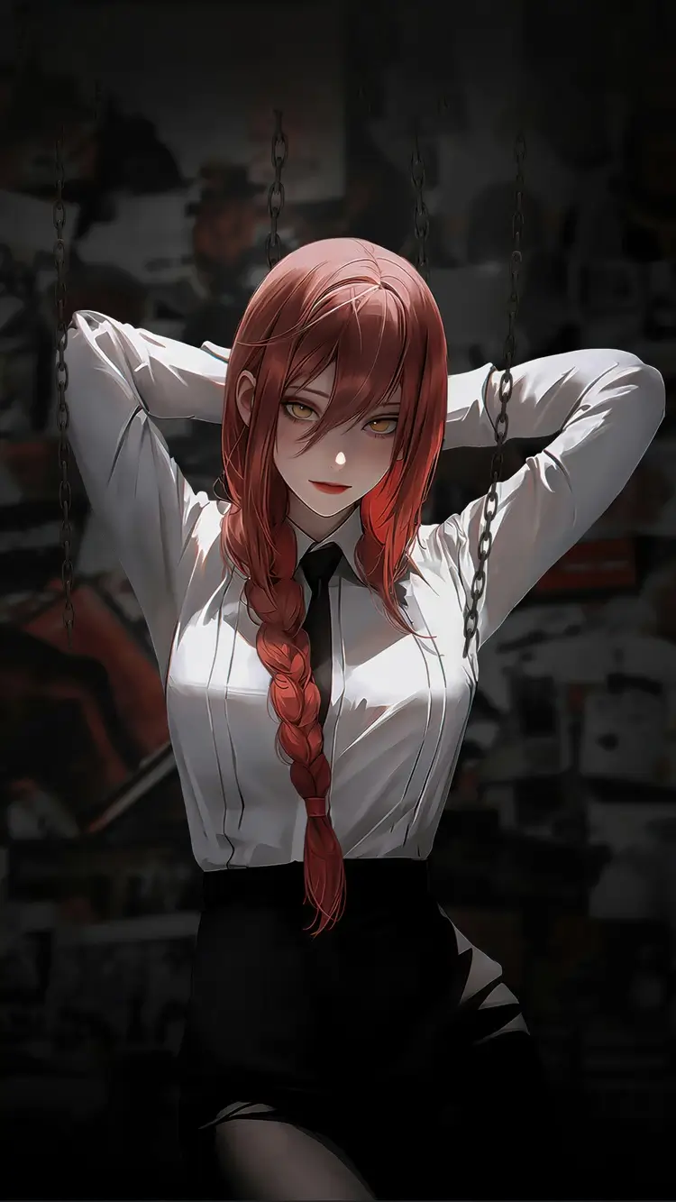 图片[4]-玛奇玛小姐来了！电锯人高清壁纸免费分享