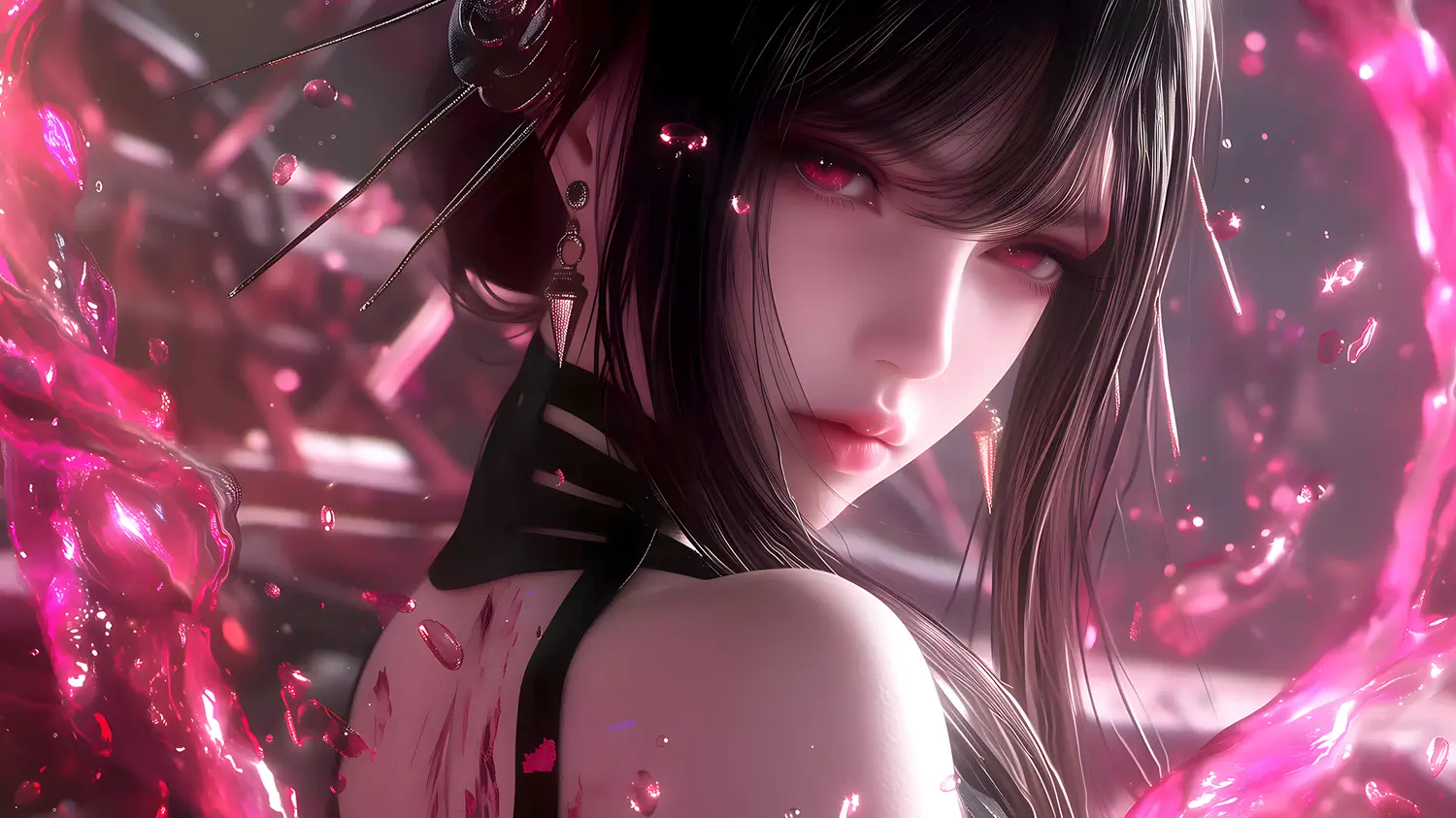 宅男尖叫！超清动漫美女壁纸，让你的桌面活起来【259P】-程序百科